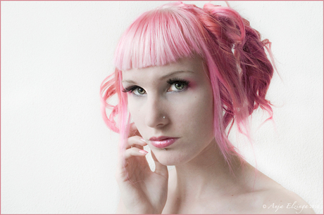 Zelfportret - sweet pink