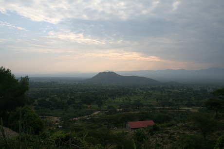 Uitzicht over Keniaanse vallei