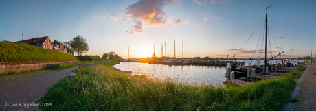 PANORAMA - Woudrichem Old Harbour