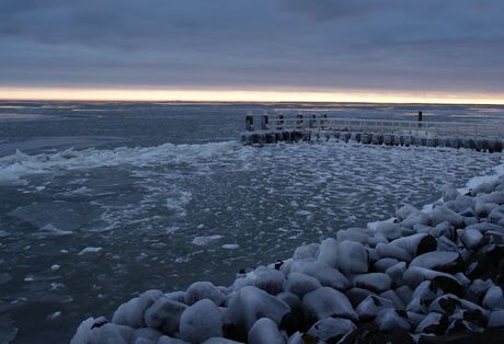 Afsluitdijk.