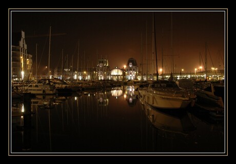 Oostende by night.