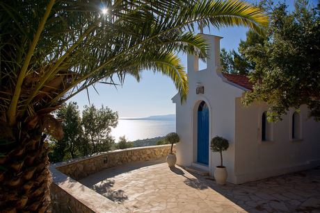 St. Christophoros kapel, Mouikis Sun Village, Kefelonia, Greece