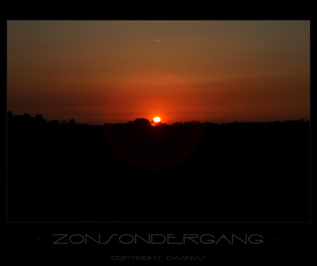 Zonsondergang