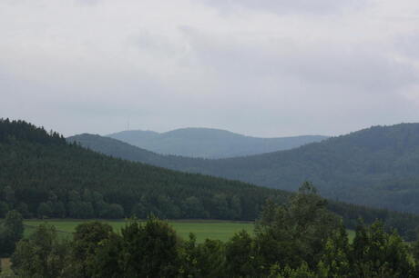 Landschap in de ochtend