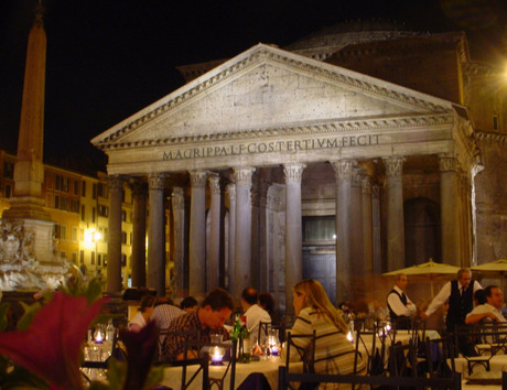 Dinner at the Pantheon (Rome)