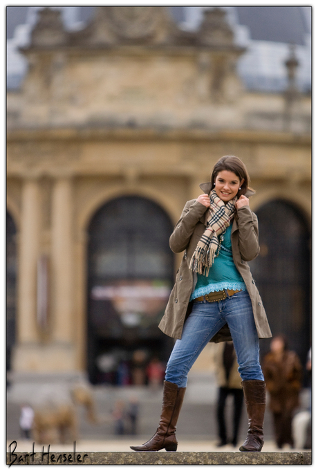 Met Jessy in het park...