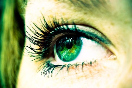 Green eye