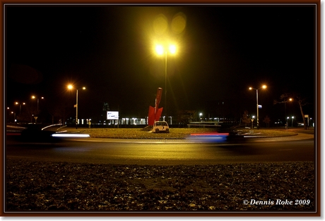 Malkenschoten bij nacht