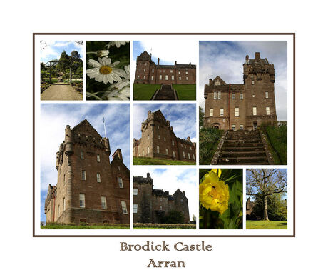 Schotland 13 Collage Brodick Castle