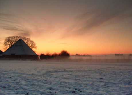 zonsondergang