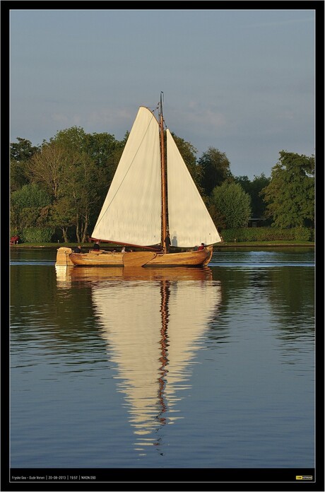 Spiegelschip in de Oude Venen