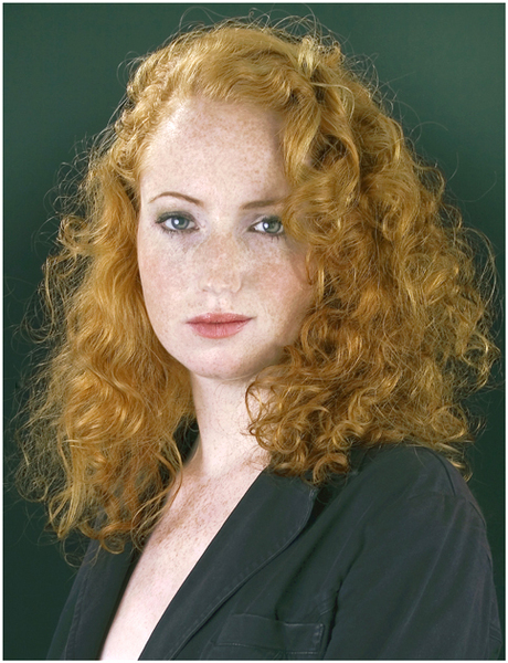 real redhaired portrait