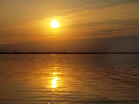 Zonsondergang Sneekermeer