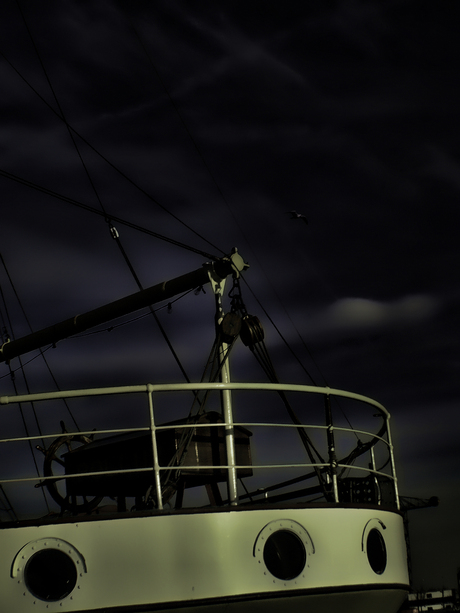 Moonlit Ship HDR