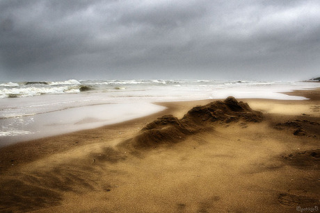 Zand, zee & wolken