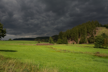 Waiting for the rain