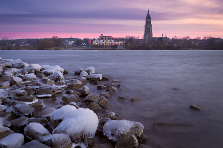 Winterse Rijn bij Rhenen (45/365)