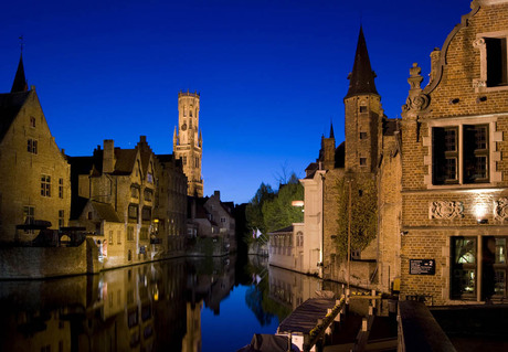 Brugge in de nacht