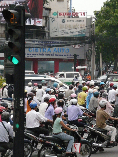 Vietnam, verkeer in Saigon
