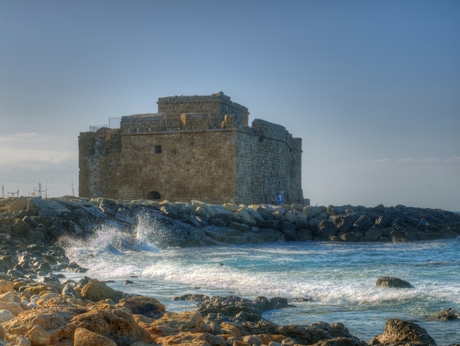 Middeleeuws kasteel van Paphos Cyprus