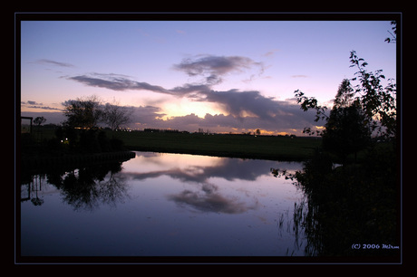 Zonsondergang van 2 november 2006