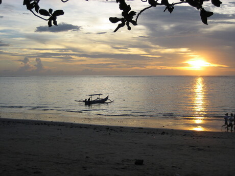 Vissers strand Kuta (Bali)