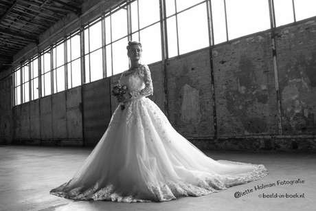 Bride in B&W