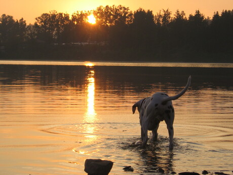 zonsondergang