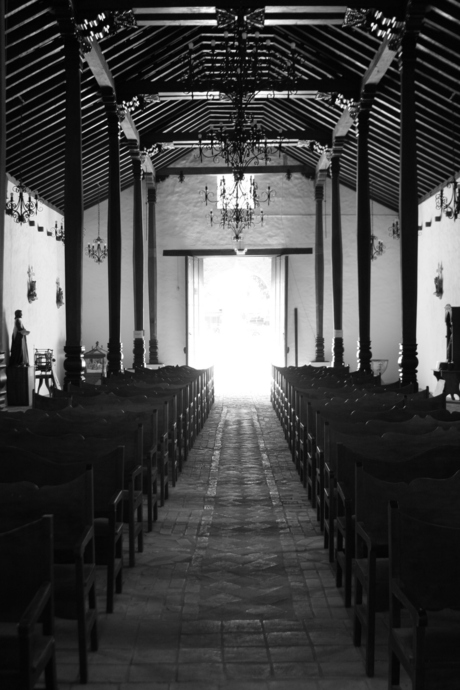 Licht in de kerk