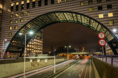 The Hague by night, Haagse Poort