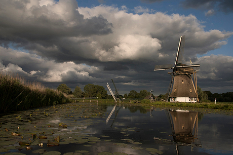 Molen bij Abcoude aan de Angstel