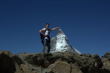 On top of the Matterhorn