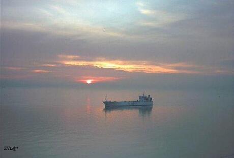 Zonoder aan de westerschelde