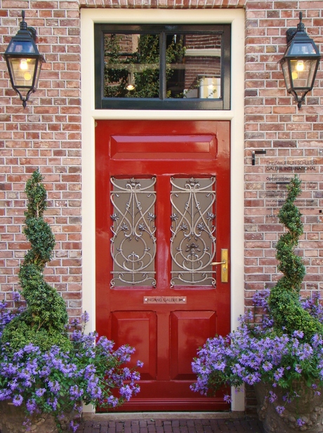 Rode deur