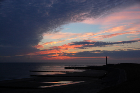 Zonsondergang in Westkapelle