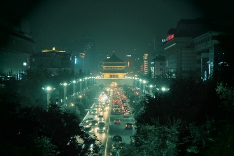 Xi'an bij nacht