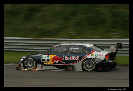 Mattias Ekström op Zandvoort