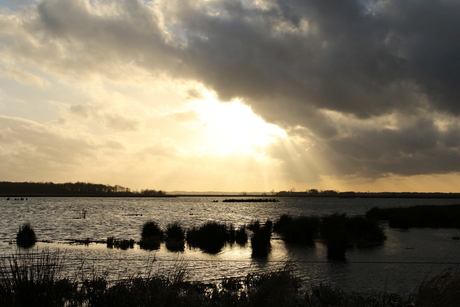 zonsondergang