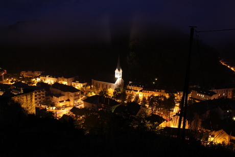 Larochette by night