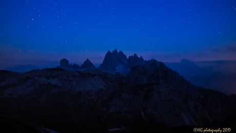 Night at the Dolomites