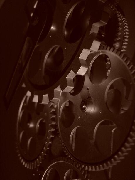 Zoals het klokje thuis tikt