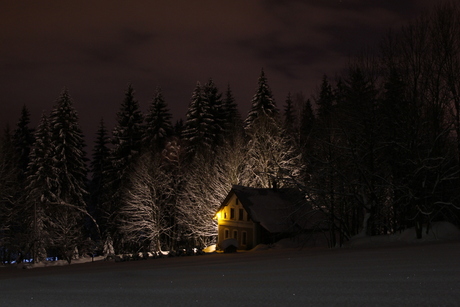 Koude avond in Tsjechië