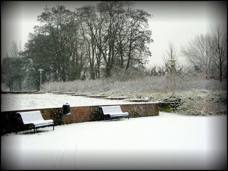 Sneeuw in Zwolle