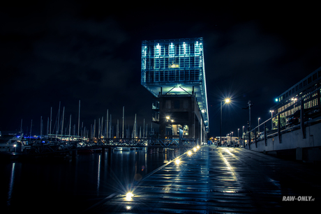 Jachthaven Marina Amsterdam by Night