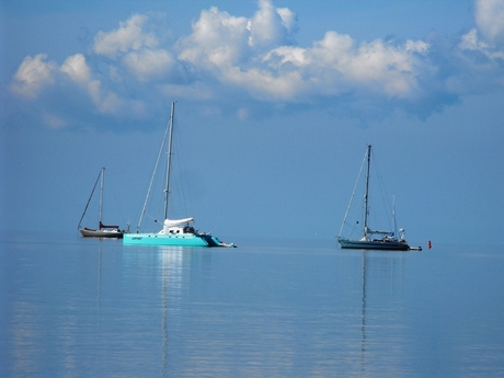 spiegelgladde waddenzee