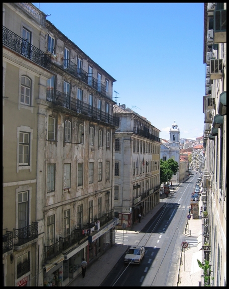 Straatje in Lissabon