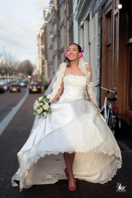 bruidsreportage in Amsterdam
