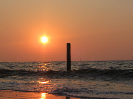 Sunset op Vlieland