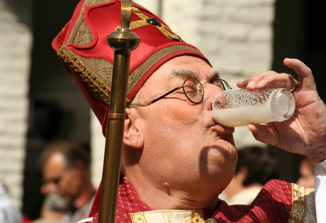 De bisschop heeft dorst