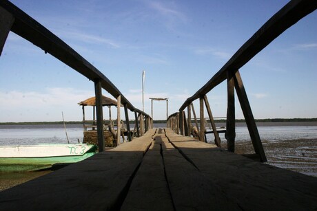 houten brug